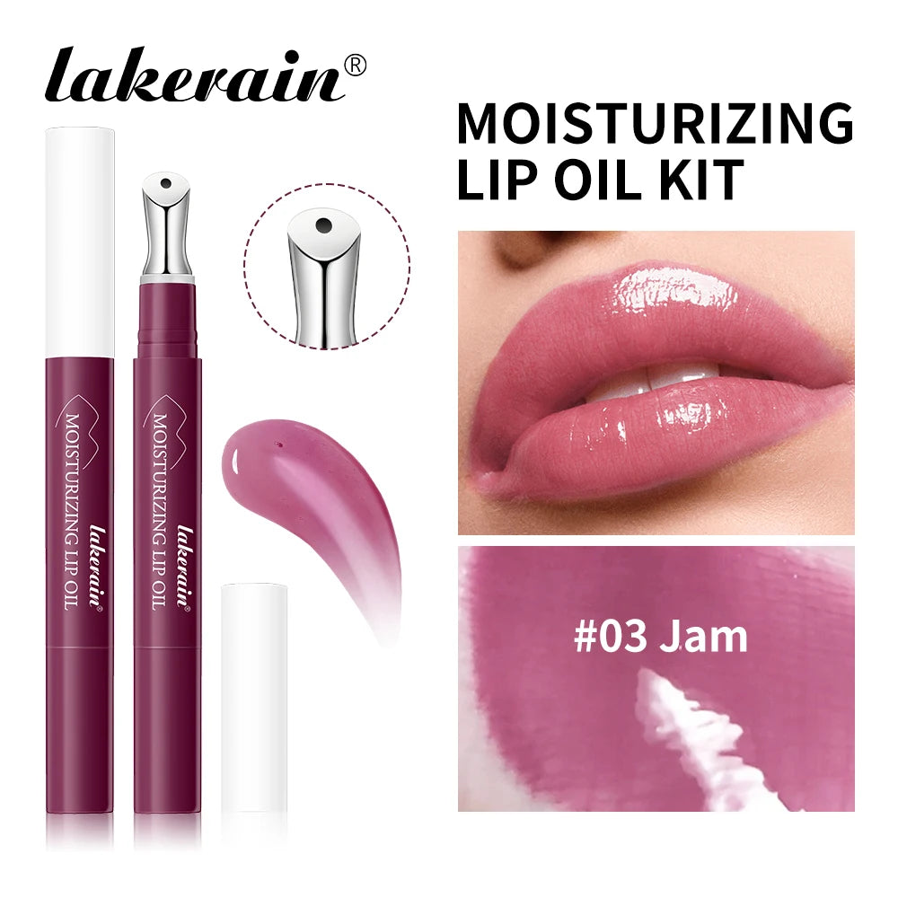 Moisturizing Lip Oil Serum for Hydration and Plumping
