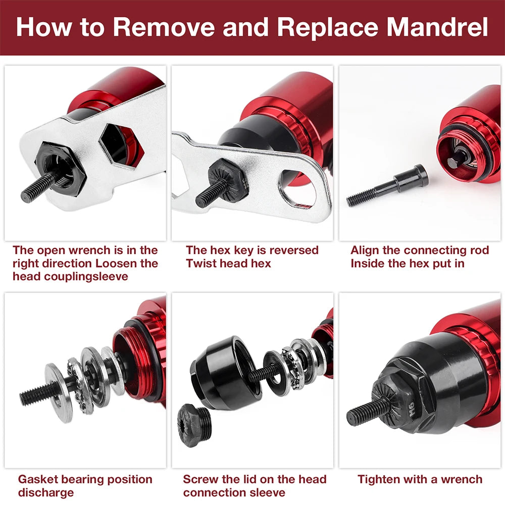 Electric Drill Rivet Nut Gun Adapter Tool M3-M8