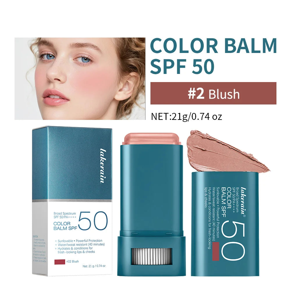 SPF 50 Hydrating Tinted Blush Balm Stick