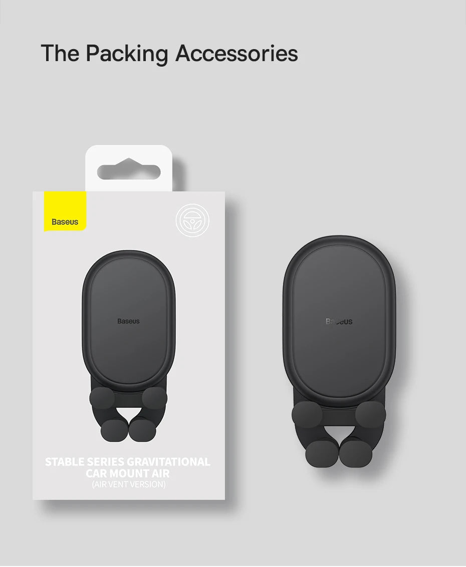 Gravity Air Vent Car Phone Mount - 21
