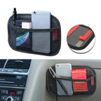 Adhesive Car Interior Mesh Storage Organizer Net for Phone and Gadgets