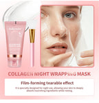 Collagen Peel-Off Night Wrapping Mask for Skin Hydration