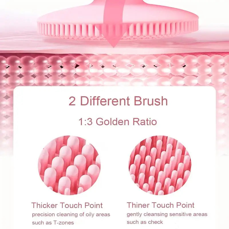 Electric Silicone Facial Cleansing Brush for Pore Cleaning - 2
