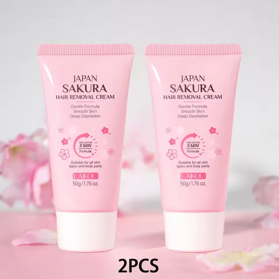 Painless Gentle Hair Removal Cream for Sensitive Body Areas