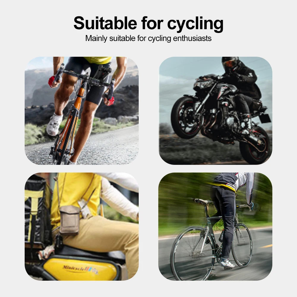 Bluetooth 5.4 Motorcycle Handlebar Media Remote Control