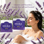 Lavender Cleansing Soap Bar for Oil Control and Soft Skin