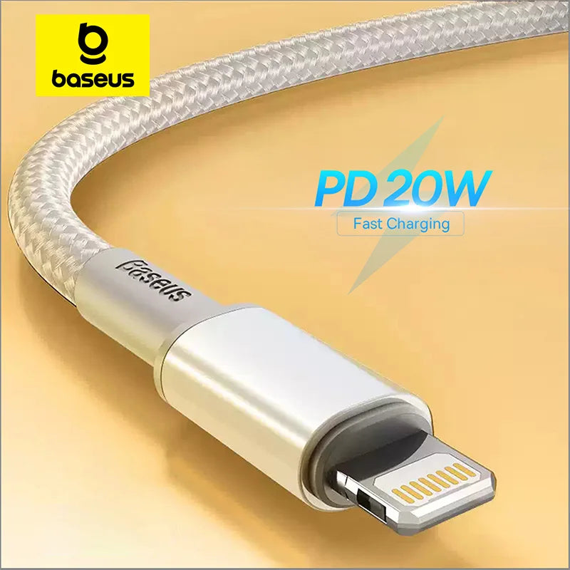 20W PD USB-C to Lightning Fast Charging Data Cable