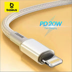 20W PD USB-C to Lightning Fast Charging Data Cable