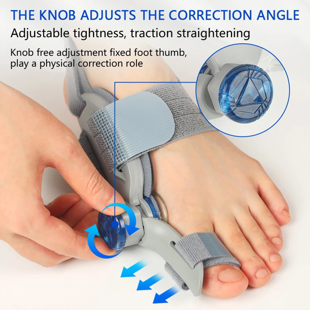 Adjustable Bunion Corrector for Hallux Valgus Support - 2