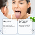 Tongue Cleaning Gel and Scraper Kit for Fresh Breath