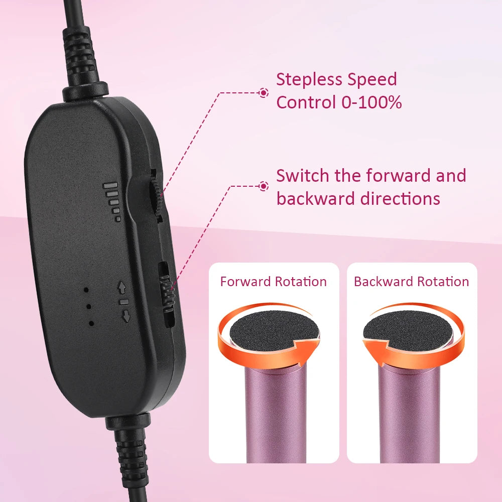 Electric Callus Remover for Pedicure and Smooth Heels - 9