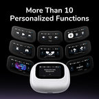 Smart Touch Screen Bluetooth 5.4 Wireless Noise Cancelling Earbuds