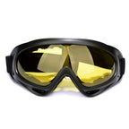 Unisex Windproof Anti Glare Motorcycle Riding and Ski Goggles