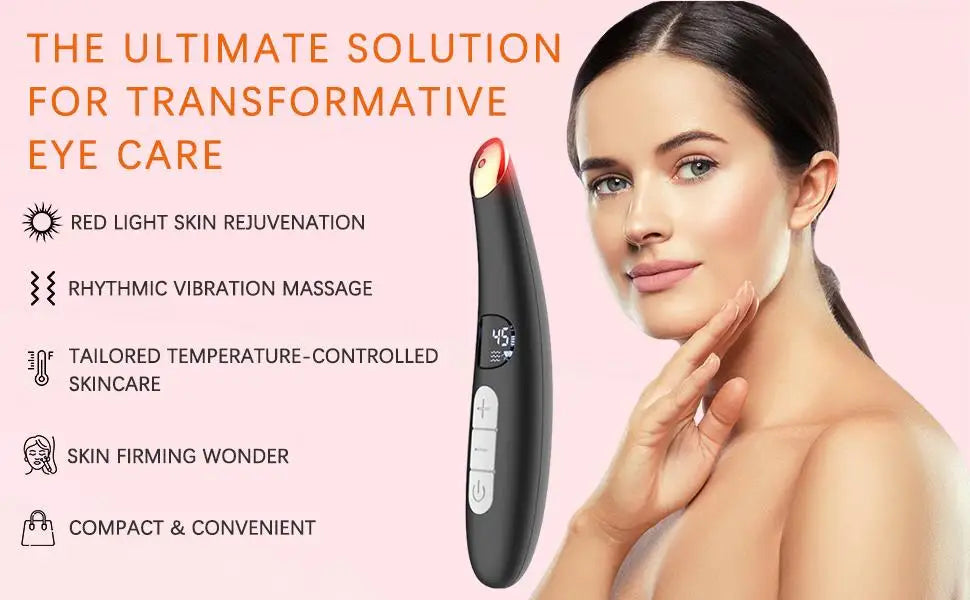 3-in-1 LED Vibration Eye and Face Lifting Wand
