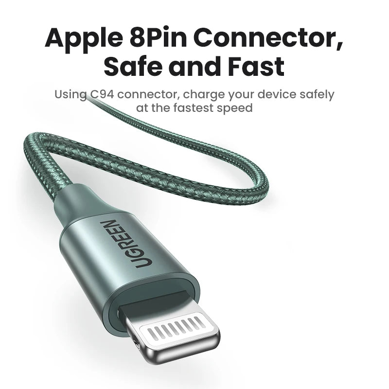 USB-C to Lightning PD 20W Fast Charging Cable for iPhone and iPad - 4