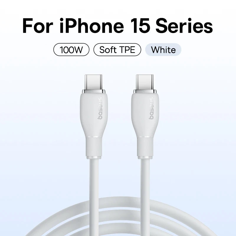 100W USB-C to USB-C Fast Charging Data Cable