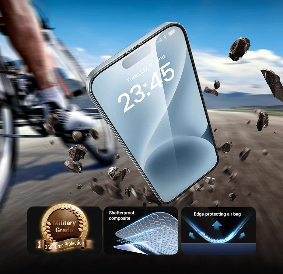 Tempered Glass Screen Protector for iPhone Series