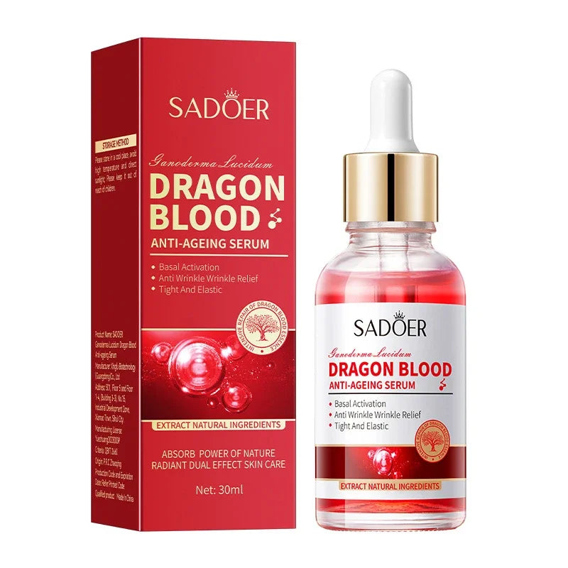 Dragon Blood Anti-Aging Face Serum for Skin Firming and Smoothing