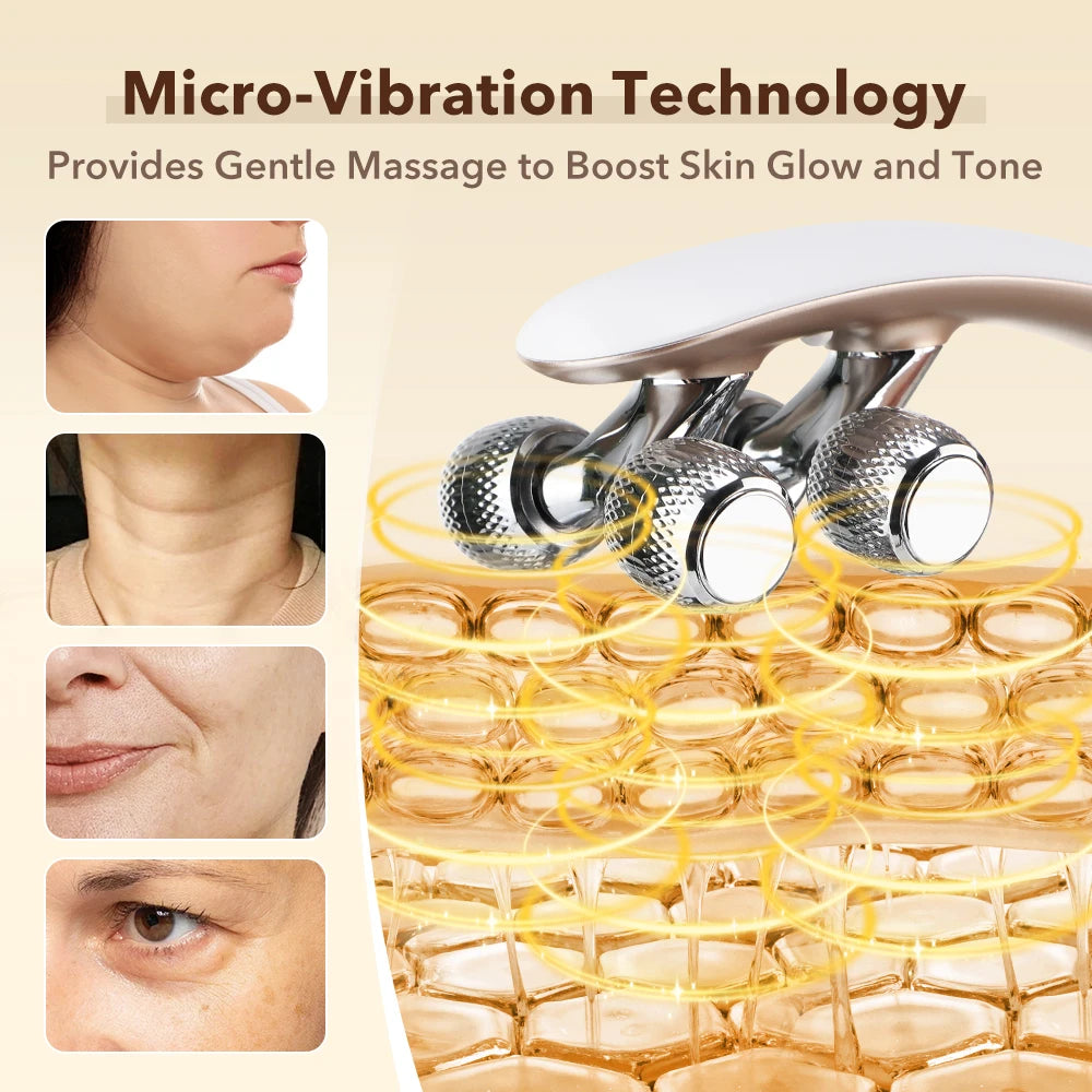 Electric 8-Ball Facial Massager for Skin Contouring