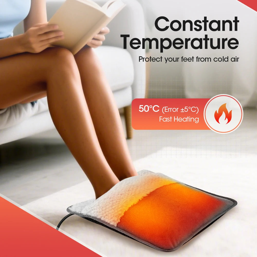 USB Heated Foot and Body Warmer Mat - 2