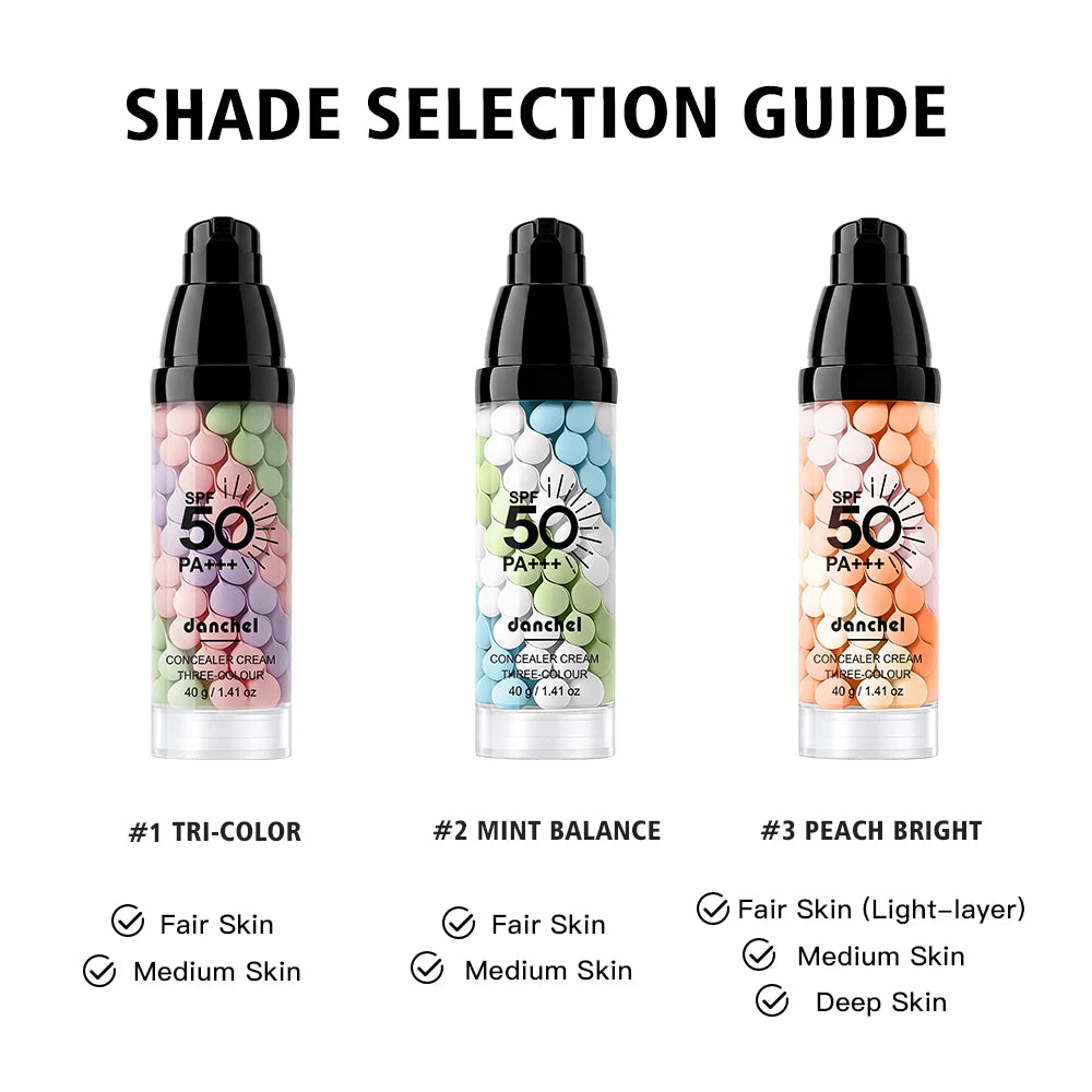 3-Color Correcting Makeup Primer with SPF 50 - 4