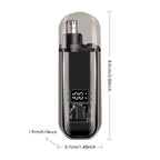 Electric Rechargeable Nose and Ear Hair Trimmer