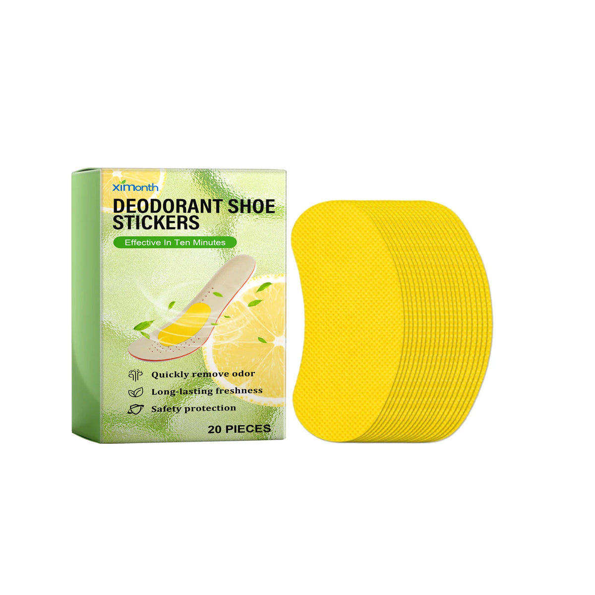 Deodorant Shoe Odor Removal Patches