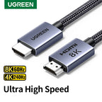 8K Ultra High Speed HDMI 2.1 Cable 48Gbps