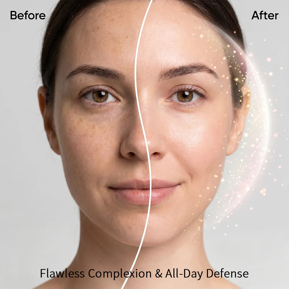 Color-Changing Foundation for Flawless Skin Tone