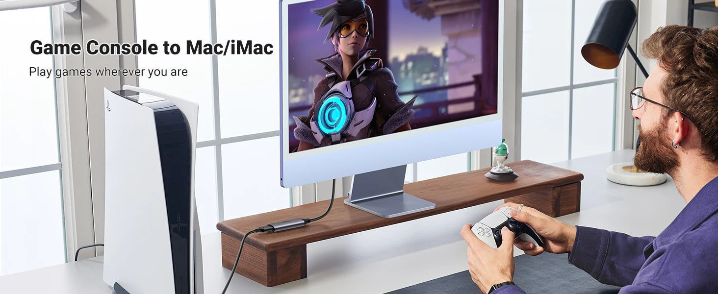 HDMI to USB-C Video Capture Card for Live Streaming and Recording - 12