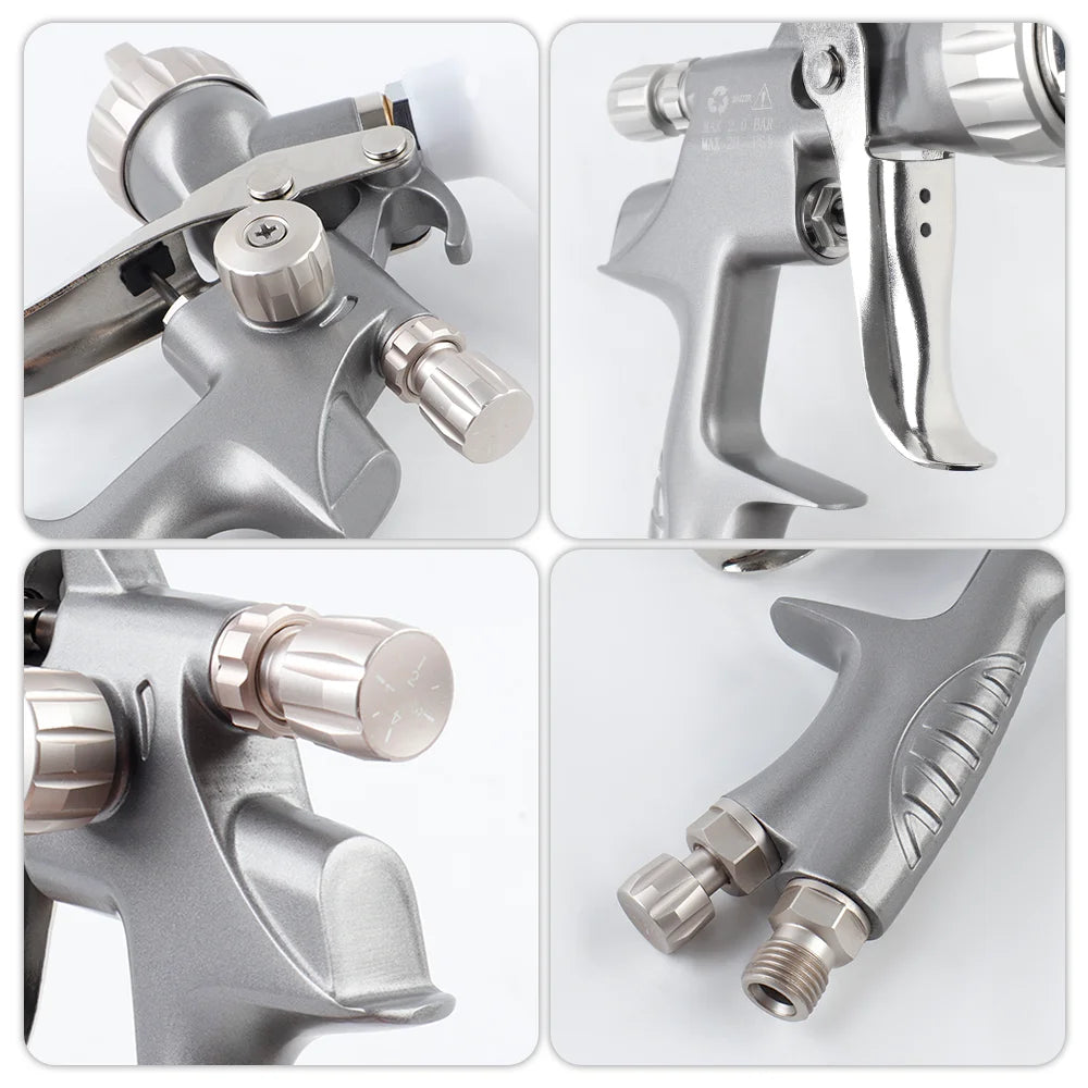 Professional RP Gravity Feed Air Paint Spray Gun 1.3mm/1.8mm - 6