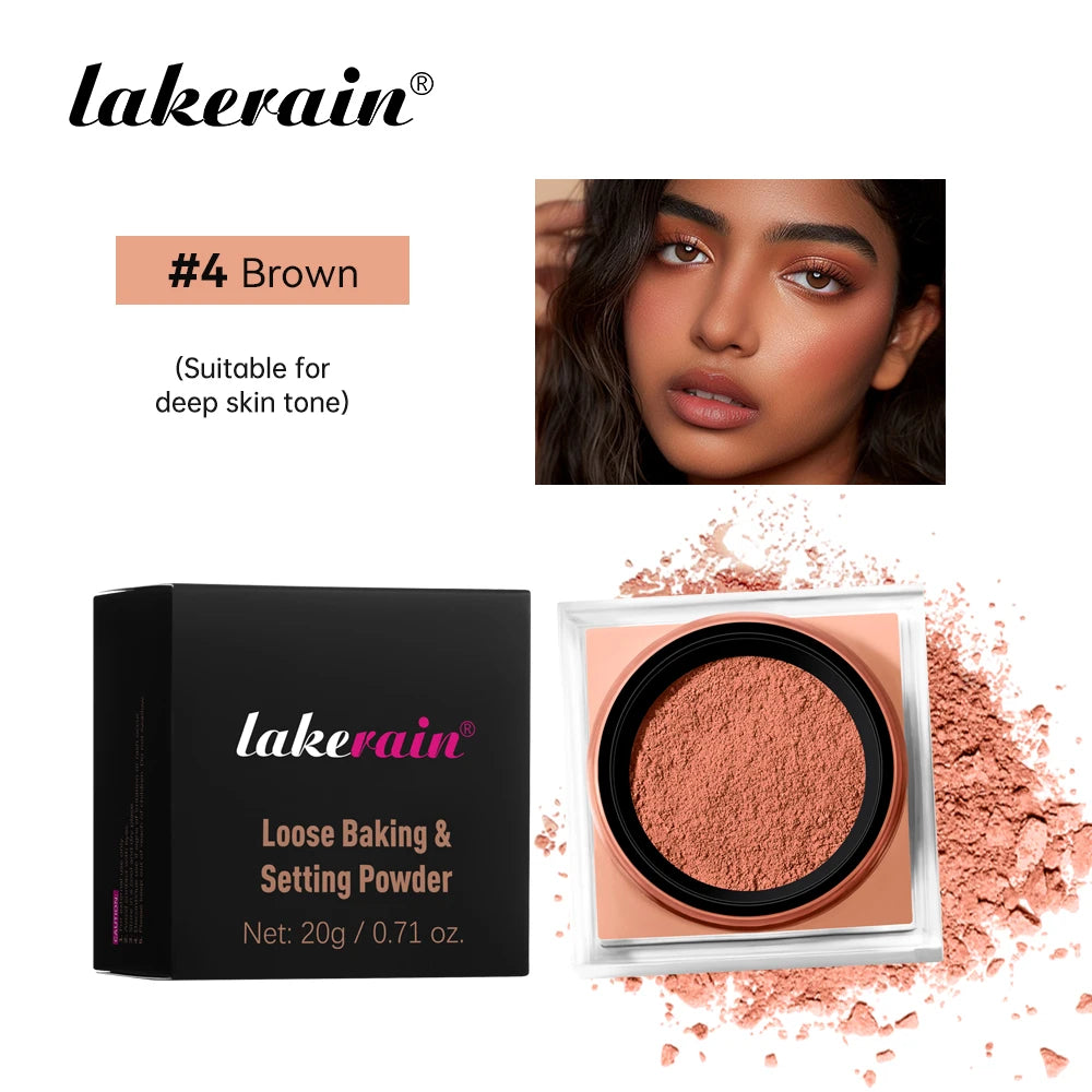 Matte Finish Oil-Control Loose Setting Powder