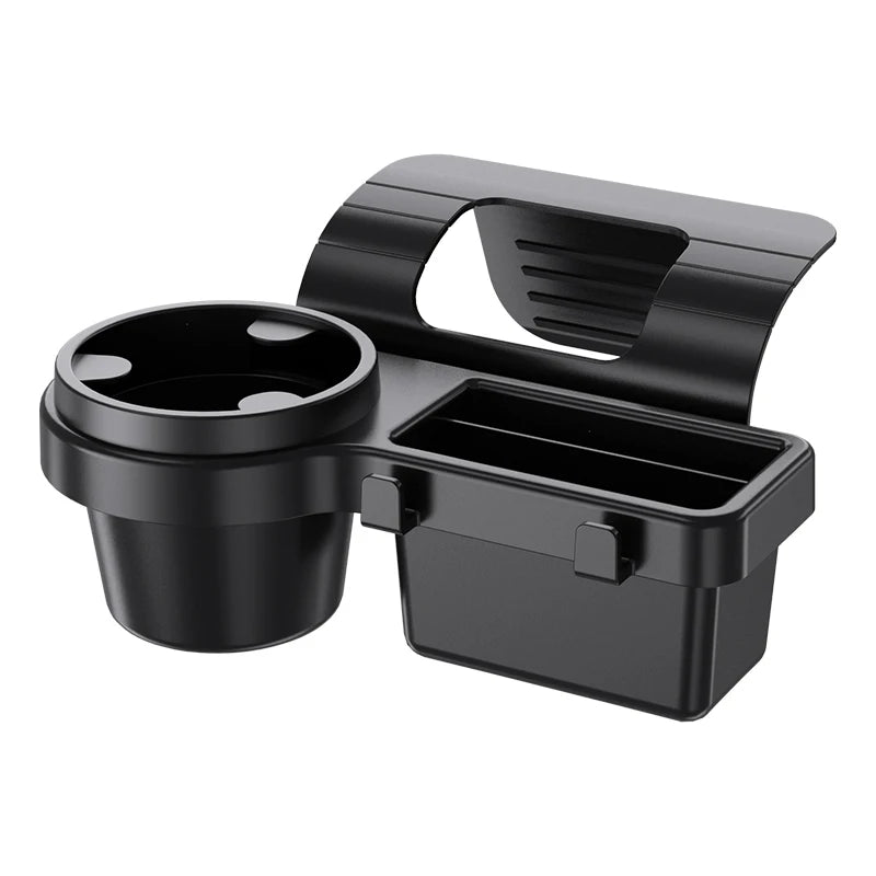 Car Window Hanging Storage Organizer Tray with Cup and Phone Holder