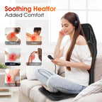 Full-Body Electric Heated Massage Chair Cushion