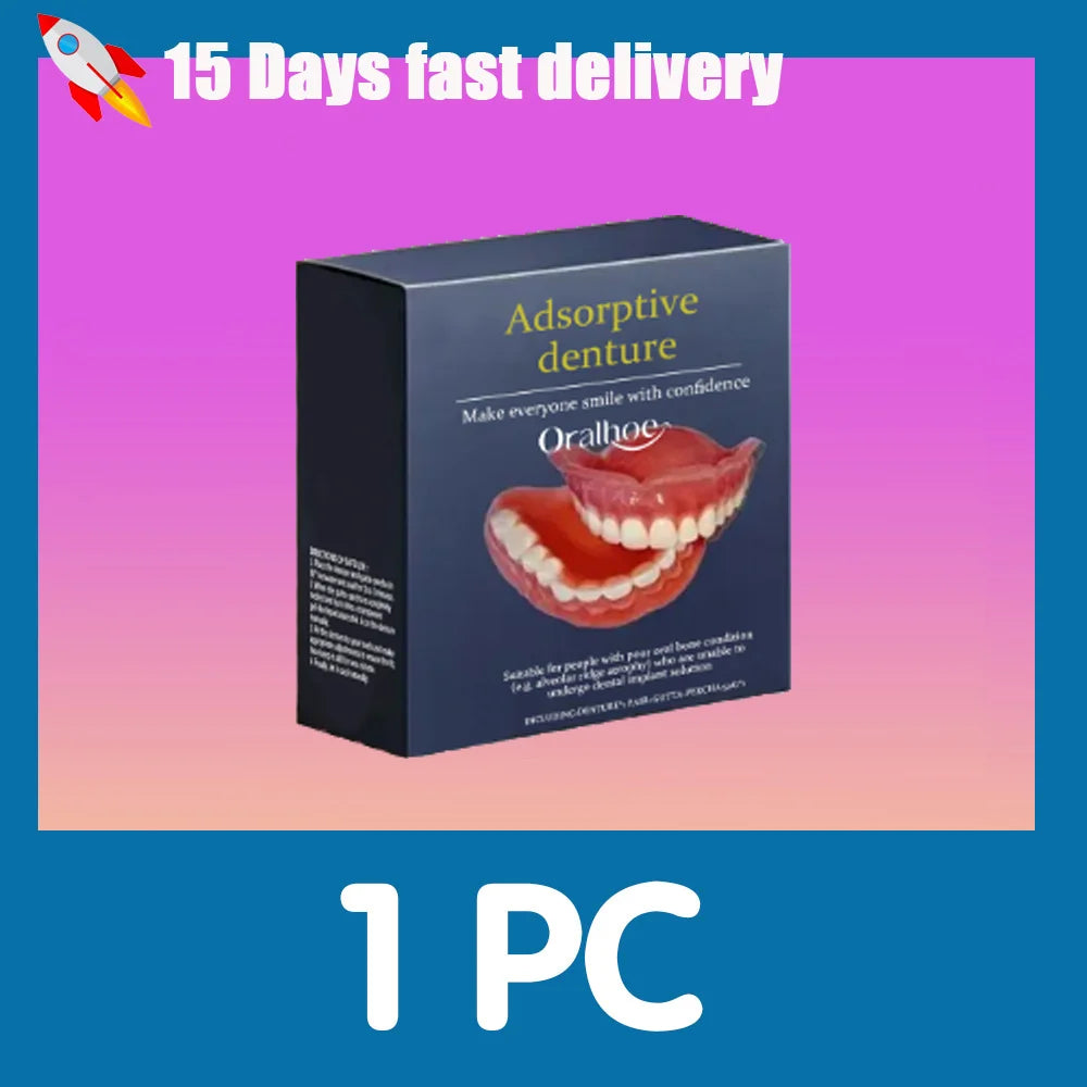 Comfort Fit Silicone Dentures for Natural Smile - 7