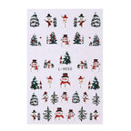 Christmas Cartoon Nail Art Decals