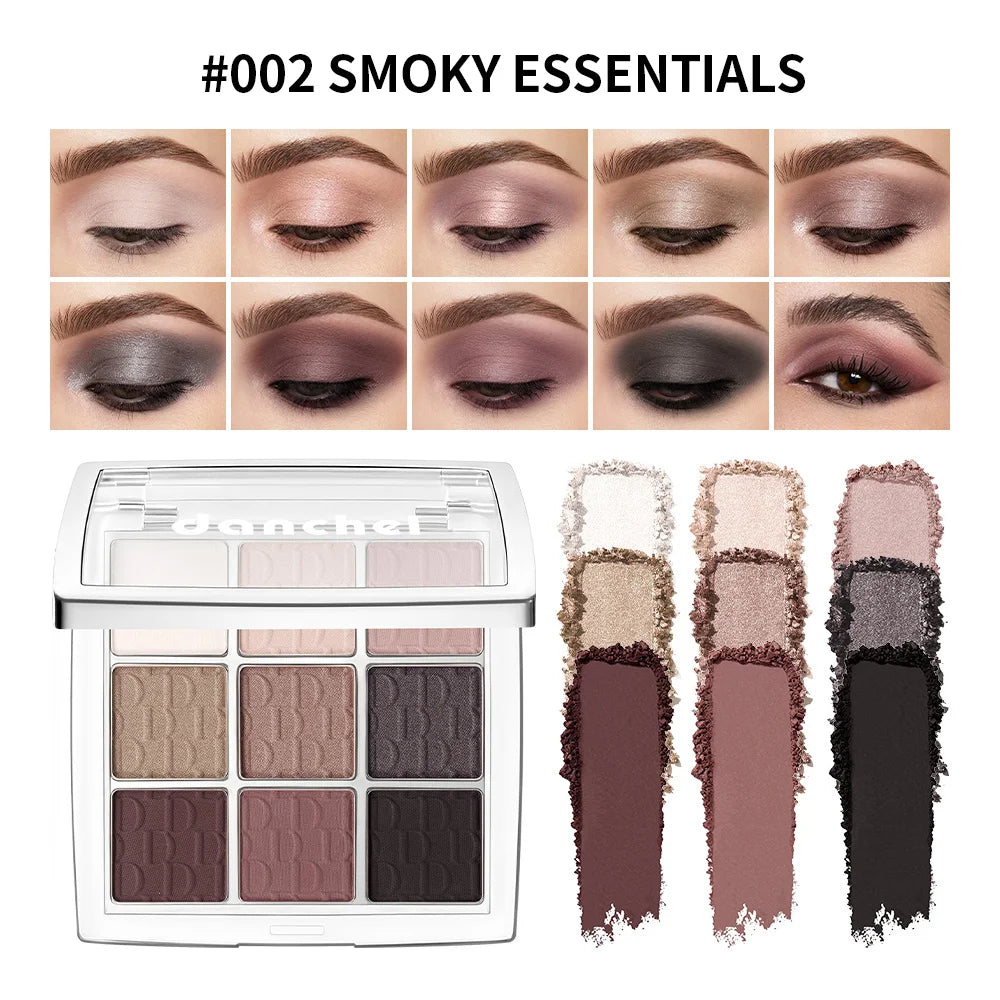 9-Shade Matte and Shimmer Eyeshadow Palette - 21
