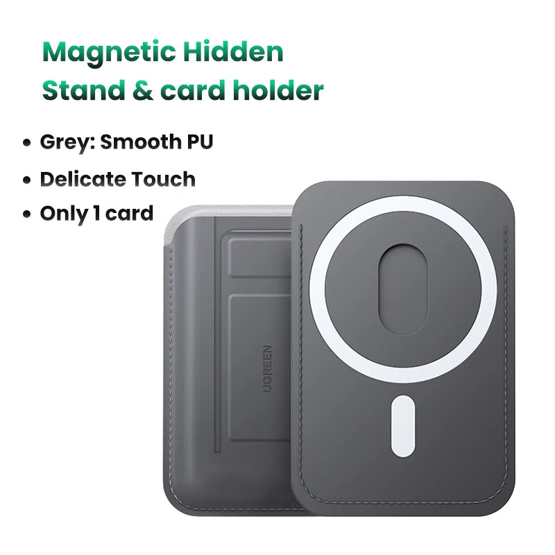 Magnetic Phone Wallet and Foldable Stand for MagSafe - 29