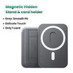 Magnetic Phone Wallet and Foldable Stand for MagSafe