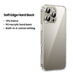 Shockproof Transparent Case for iPhone 16 and 15 Series
