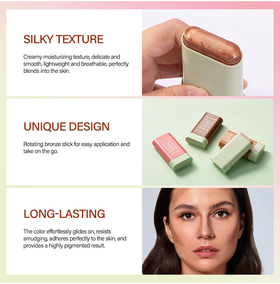 Multi-Purpose Cream Bronzer and Highlighter Stick