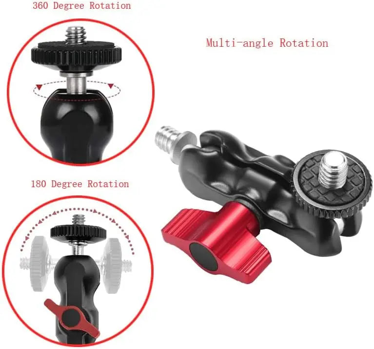 Adjustable Aluminum Magic Arm for Camera Monitors and LED Lights