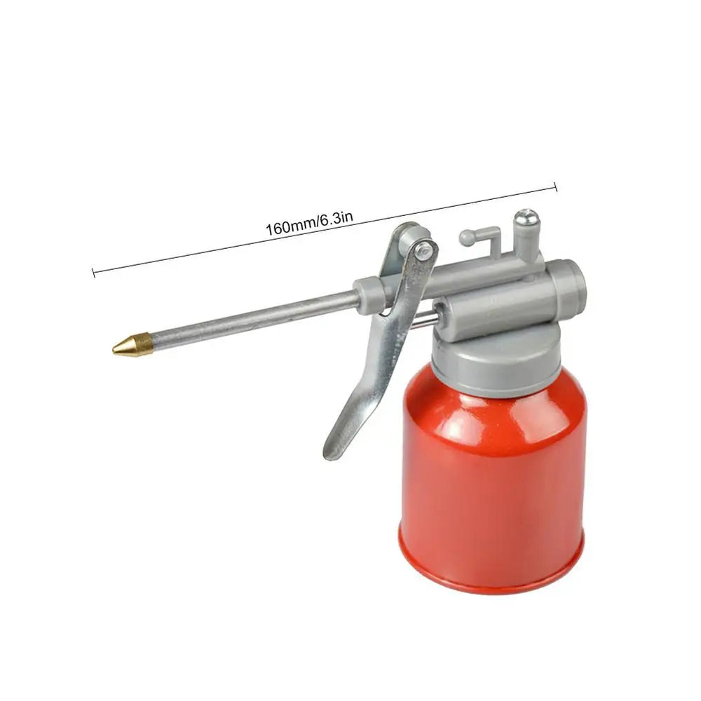 250ml Manual Pump Oiler Bottle High Pressure Lubrication Spray Can