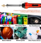 Plastic Repair Welding Iron Tool for Car Bumpers and Leather