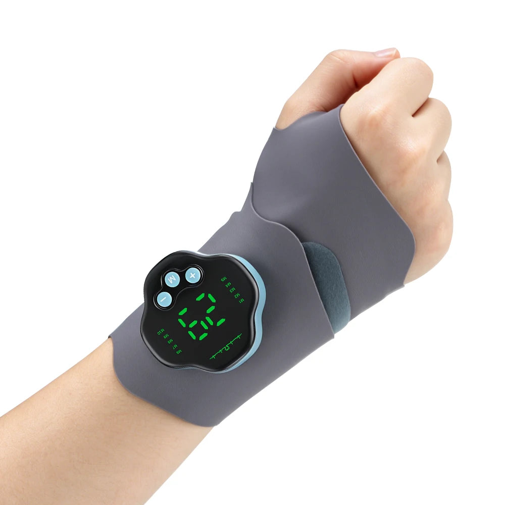 Microcurrent Wrist Massager Band with Adjustable Intensity