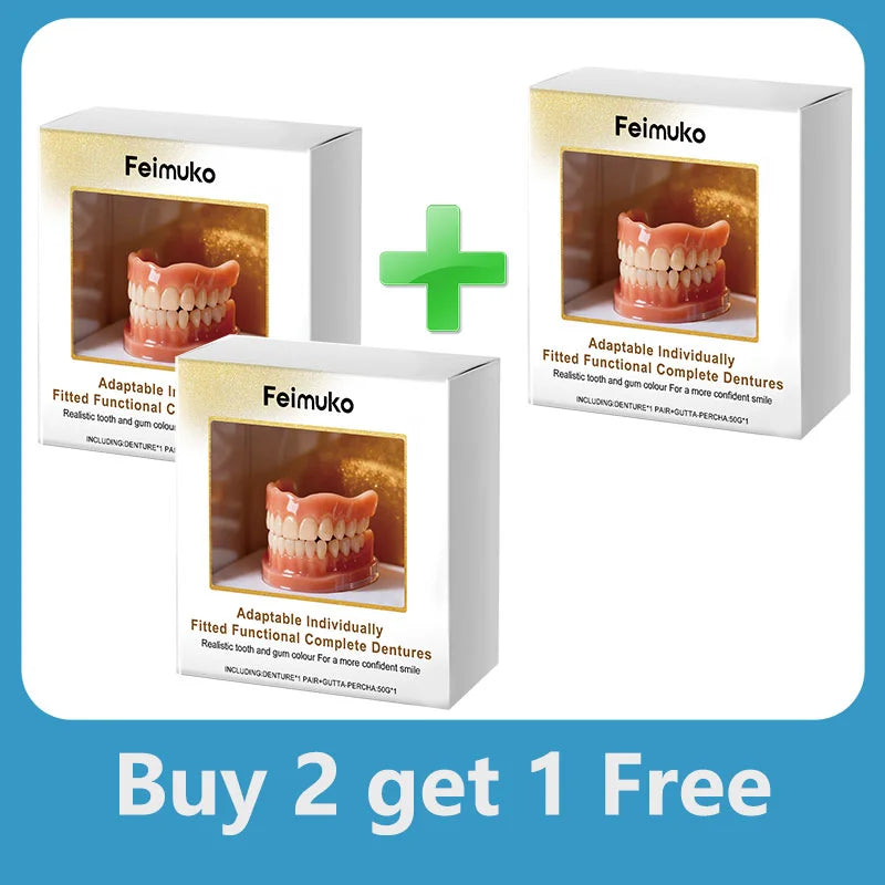 Temporary Cosmetic Denture Set for Smile Enhancement - 18
