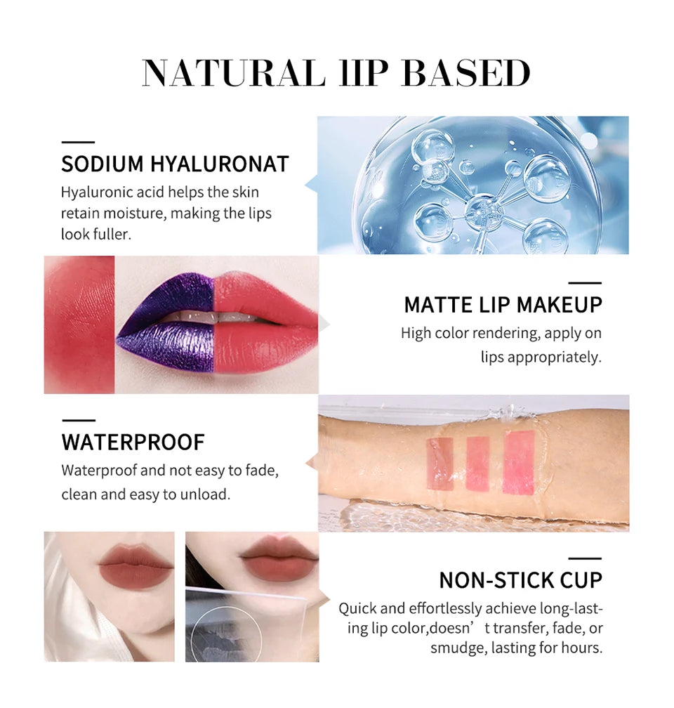 Waterproof Peel-Off Long-Lasting Lip Stain Tint