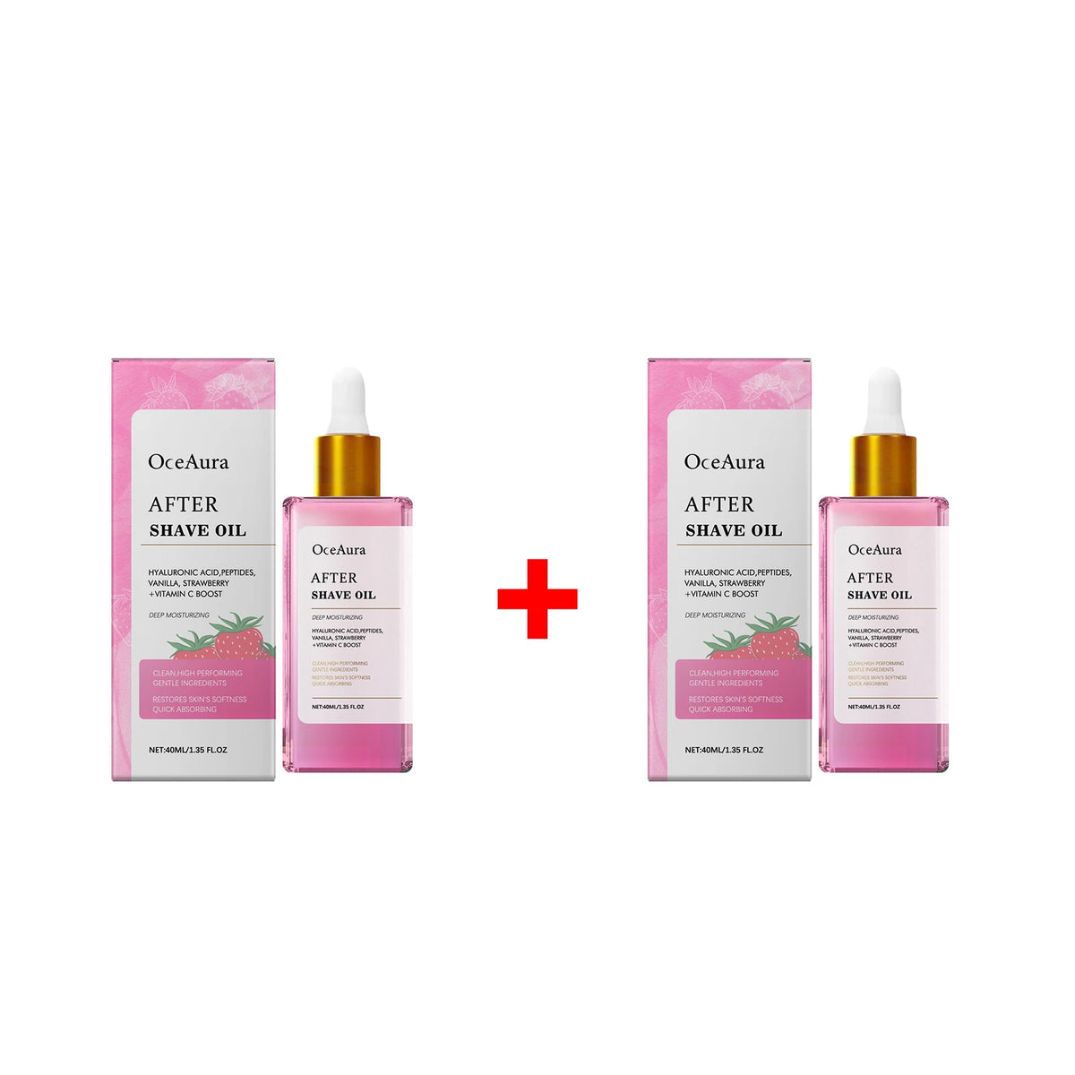 Soothing Strawberry After Shave Oil for Women