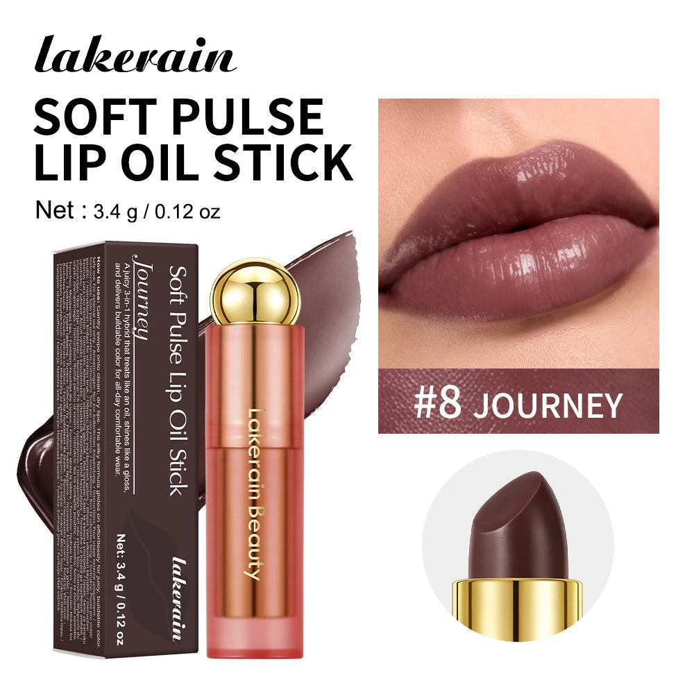 3-in-1 Tinted Moisturizing Lip Oil Stick - 26