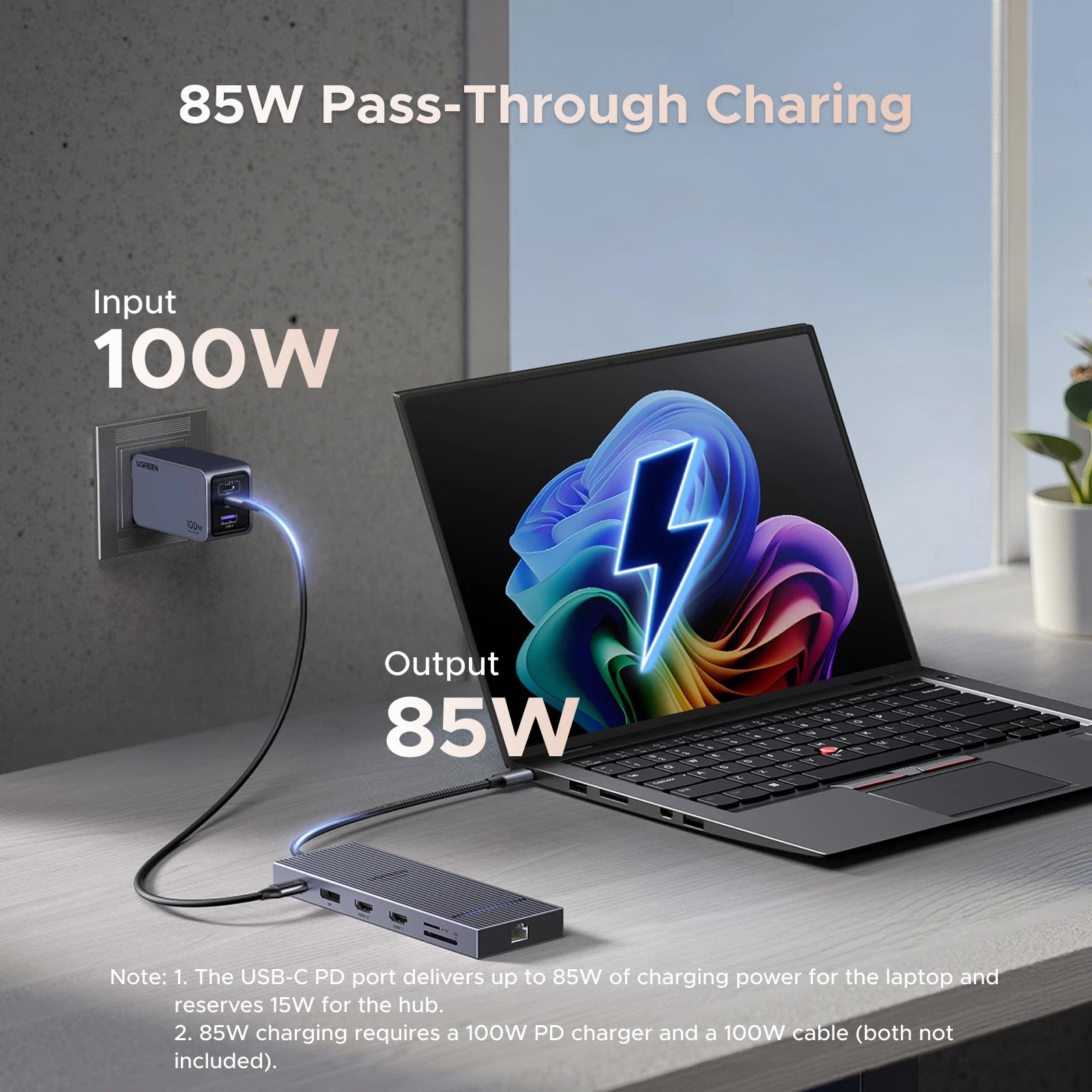 12-in-1 USB-C Triple Display Docking Station 4K 120Hz - 6